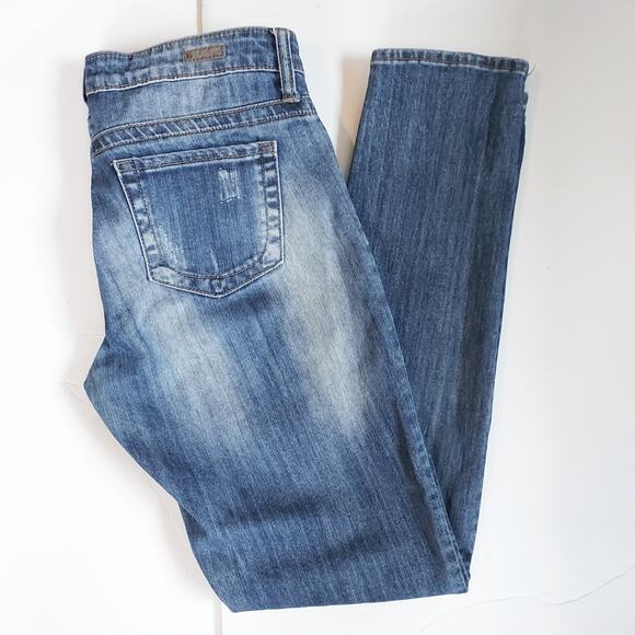 KUT From Kloth "Stevie Straight Leg" Jeans Size 2 - Picture 1 of 10